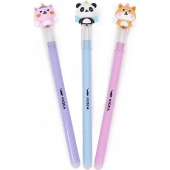 STIRATELNÉ PROPISKA 3 DÍLY S FIGURKOU ZVÍŘATA KIDEA