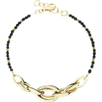 Náramek Zlatý náramek se syntetickými onyxy - AP543-8293