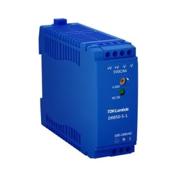 spínaný zdroj TDK-Lambda Napájecí zdroj na lištu DIN, výstup: 15V dc, 3.4A, vstupní: 85 → 265V ac,51W