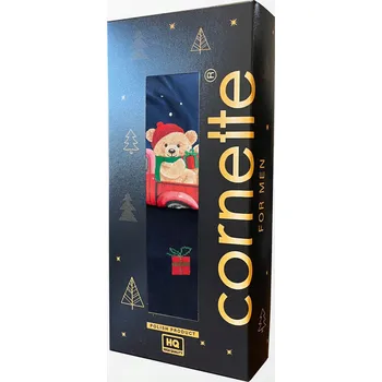 Boxerky Spodní Prádlo Boxerky Cornette modré, velikost M