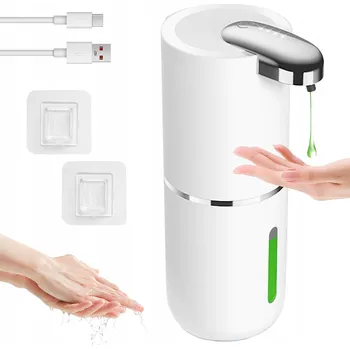 Dávkovač mýdla 380ML BEZDOTYKOVÝ AUTOMATICKÝ DÁVKOVAČ MÝDLA NA RUCE / PROSTŘEDKU NA MYTÍ NÁDOBÍ