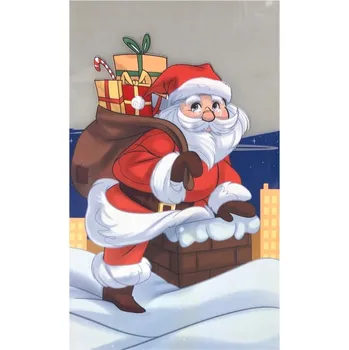 Potravinová fólie CELOFÁNOVÉ SÁČKY MIKULÁŠ 20x35cm 10 Ks Vánoce