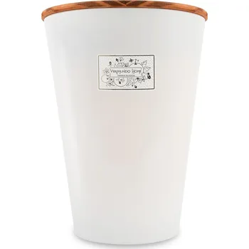 Svíčka VEREMUNDO HOME Vonná svíčka Paris Orange Blossom, 3,45 kg, bílá 16218