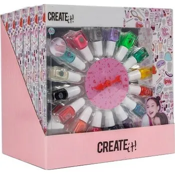 Přípravek na nehty Create it! lak na nehty 16 barev