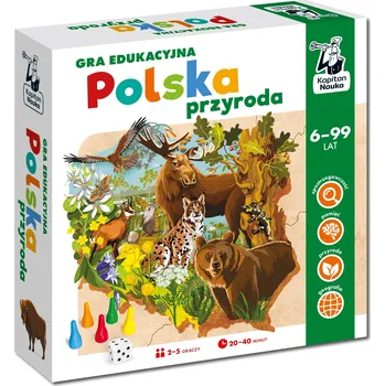 Desková hra Stolní hra Česká příroda 6-99 let Kapitan Nauka - Aneta Chmielińska Edgard