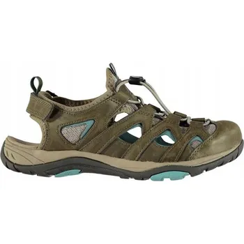 Dámské sandále Dámské kožené sandály KARRIMOR Auckland Lady K1021-BRN VEL. 39