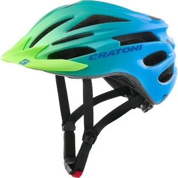 Cyklistická přilba Cratoni dětská přilba Pacer Jr. (Green/Blue Matt)
