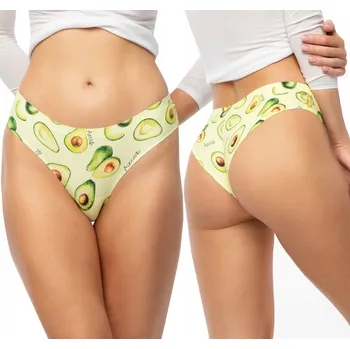 Kalhotky JULIMEX BRAZILSKÉ KALHOTKY AVOCADO SIMPLE BRASIL ZELENÝ XL