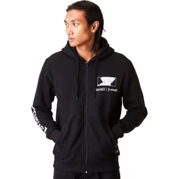 Dámská mikina CAPSLAB Mikina s kapucí na zip Capslab Dragon Ball Z Goku ČERNÁ