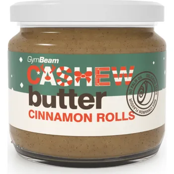 Kešu máslo - Cinnamon rolls - GymBeam Balení (g): 340 g