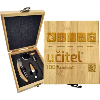 Víno Sablio Dárková sada na víno Učitel: 147×168×49 mm