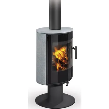 Krbová kamna Romotop Laredo T kámen - otočné