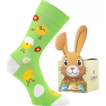 Dospělé ponožky Deaster Kuřátko - 43-46 / světle zelená