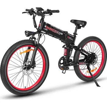 SAMEBIKE Skládací elektrokolo SAMEBIKE LO26 Plus 26" s baterií 48V 15Ah ČERNÁ 2025