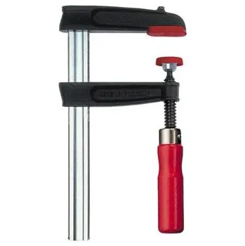 Truhlářská svěrka Šroubová svěrka s dřevěnou rukojetí 160mm čelist 80mm BESSEY TPN16BE