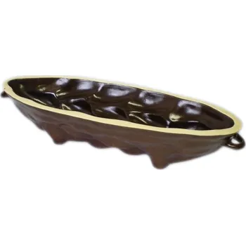 Nádoba na pečení Plastimex Vánočka keramická velká 33x12cm s ouškem