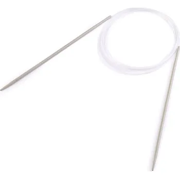 Jehlice Kruhové jehlice č. 2,5; 3; 3,5; 4, malé, 3,5 mm stříbrná