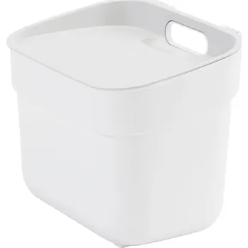 Odpadkový koš Curver READY TO COLLECT Biomülleimer [5L], weiß 251938 odpadkový koš, bílá, 1 ks