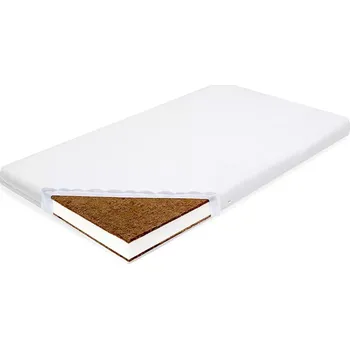 Matrace Dětská matrace New Baby Standard 140 × 70 × 8 cm kokos–molitan–kokos bílá
