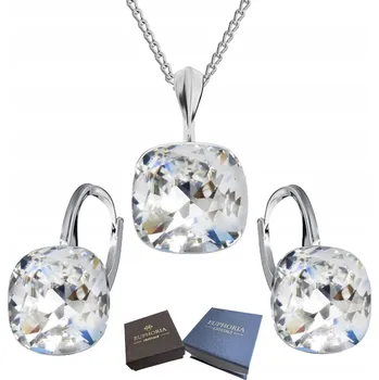 Náhrdelník Komplet Náušnice Přívěsek Dárek Stříbro Výročí