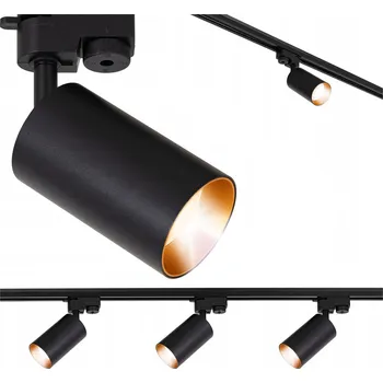 Bodové svítidlo Lišta pro lištový systém 1m + 3x LED svítidlo na lištu GU10