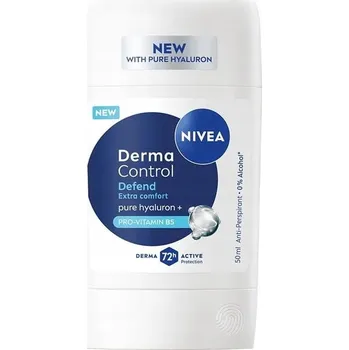 NIVEA DERMA CONTROL DEFEND Dámský antiperspirant 72h v tyčince 50 ml