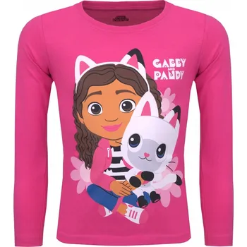 Dívčí tričko GÁBININ KOUZELNÝ DOMEK HALENKA PRO DÍVKU, DÍVČÍ TRIČKO BAVLNA, VELIKOST 116