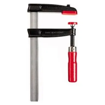 Truhlářská svěrka Šroubová svěrka s dřevěnou rukojetí 1000mm čelist 140mm BESSEY TGRC100S14