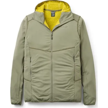 Pánské oblečení Pánská mikina Rab Evolute Hoody Barva: Light Khaki, Velikost: XL