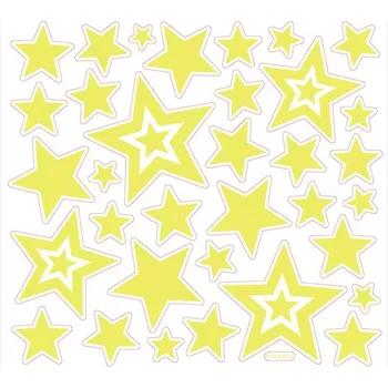 Samolepící dekorace Svítící samolepky na zeď - Hvězdy