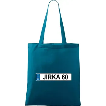 SPZ Jirka 60 - Taška bavlněná - 42 x 38 cm ( Petrolejová )