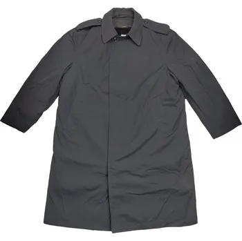 Pánská parka ARMÁDNÍ ORIGINÁL US ARMY Trenčkot nepromokavý plášť s česanou vložkou černý Coat All Weather US originál Velikost: 40L pánský (bez vložky)