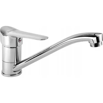 Vodovodní baterie Kuchyňská baterie stojánková KFA Armatura LEONIT stříbrná