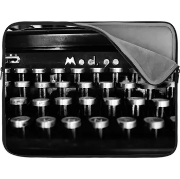 pouzdro na notebook Sablio Obal na notebook Psací stroj - 13"