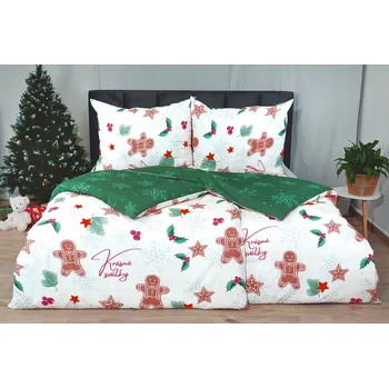 Povlečení Vánoční Bavlněné povlečení PLUS PARNA