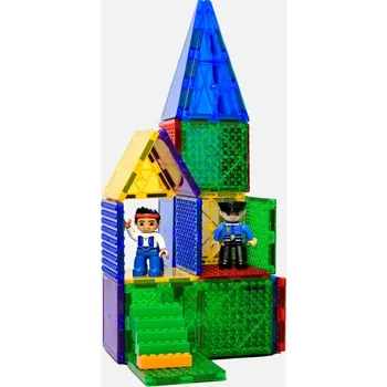 ostatní stavebnice Stavebnice GEM magnetická hra GEM-LEG kompatibilní čtverce 72 dílků