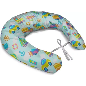 Polštář Sablio Těhotenský polštář Autíčka