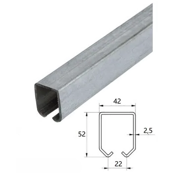 Zábradlí Profil MEDIO 43x53x2,5mm, dĺžka 2m 6m
