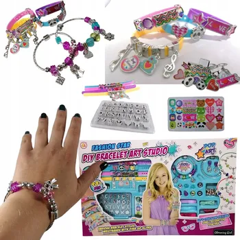 kreativní sada Sada na výrobu náramků Norimpex Věk 3+