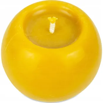 Svíčka Tradiční svíčka z včelího vosku Medová Pasieka Rodzinna 1 ks