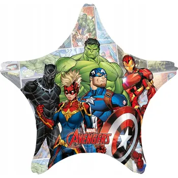Balónek Fóliový balónek Amscon Marvel Avengers, 80 cm