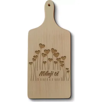 Kuchyňské prkénko Sablio Prkénko Miluji tě 2