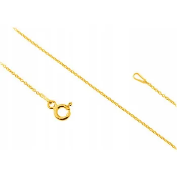 Přívěsek Zlatý kotevní Řetízek 1,2 mm Stříbro 925, pozlacené