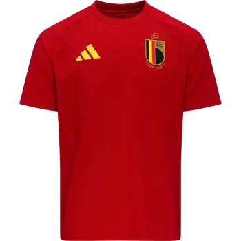 Pánské tréninkové tričko Adidas Belgie 2026 Tiro Tech červené