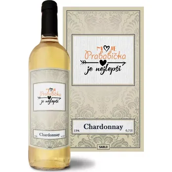 Víno Sablio Bílé víno Moje prababička je nejlepší: 0,75 l