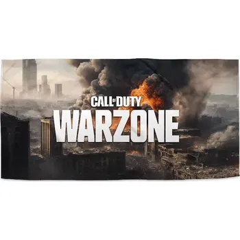 Osuška Sablio Ručník Call of Duty Warzone - město - 50x100 cm