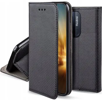 Pouzdro na mobilní telefon Flipové pouzdro BBE CASE pro Xiaomi Redmi 12C, černé