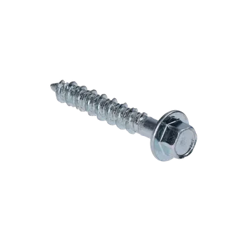 Zábradlí Kotva 5x105 samořezná pro kotvení do betonu se 6hr. hlavou a nákružkem 6,5x105 5