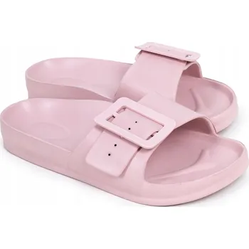 Dámské pantofle Nazouváky s přezkou, růžové, velikost 37 YOCLUB