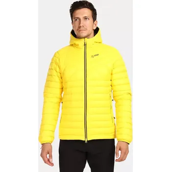 Pánská parka Pánská péřová bunda Kilpi PYRAMIDEN-M žlutá 5XL